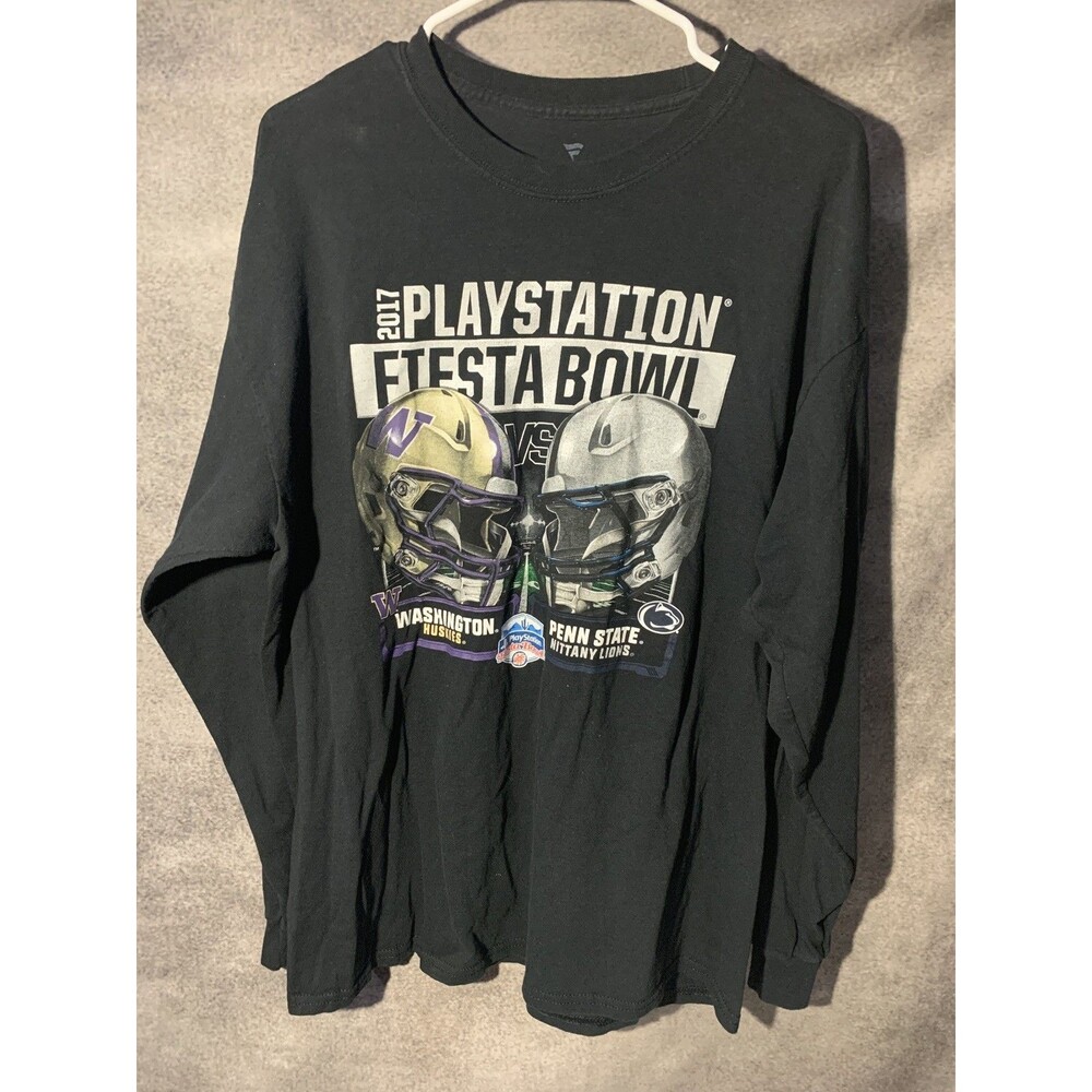 Fanatics U of Washington Huskies Penn State 2017 Playstation FiestaBowl Shirt XL